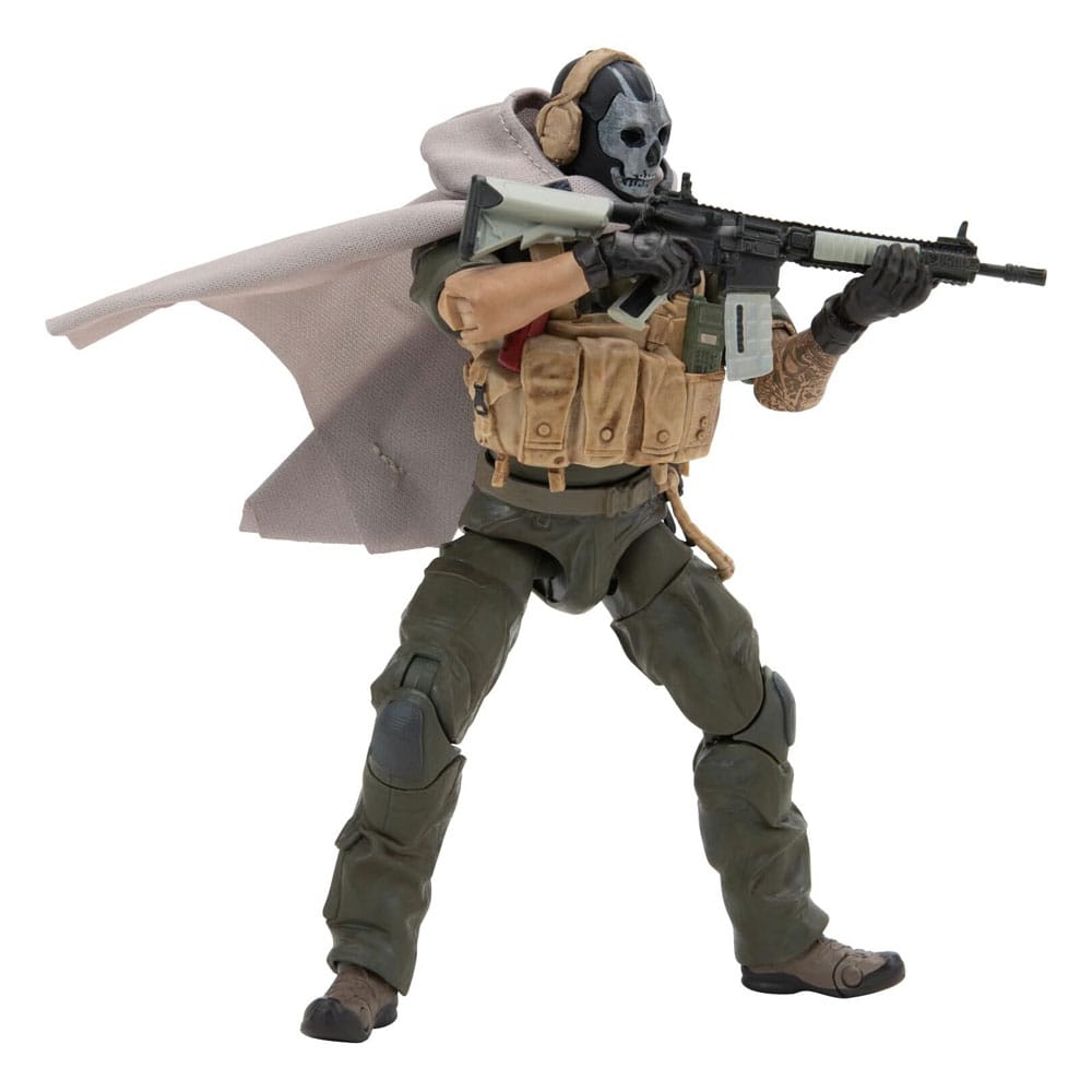 Stick Figure Cod Call Of Duty Modern Warfare 2 Action Figure Ghost (Jawbone) 17 cm ...