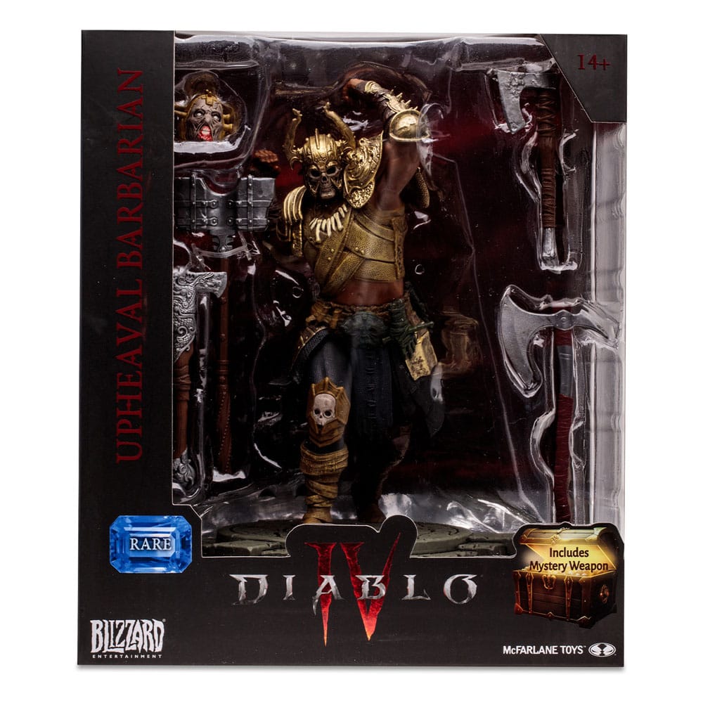 Figurina McFarlane Toys Diablo 4 – Barbaro 15 Cm Con Armi E Base