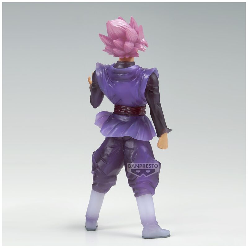 Banpresto Figura Goku Black Dragon Ball Super – Clearise 19 Cm, PVC, Da Collezione, Con Base, Per Adulti E Ragazzi