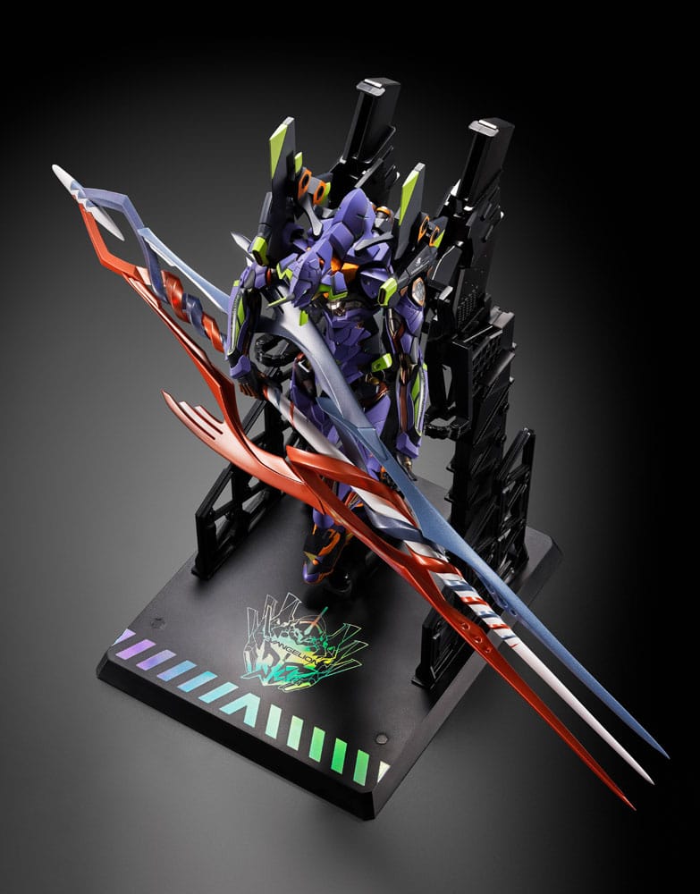 Bandai Metal Build EVA-01 Test Type EVA 2020 Ver. - Action Figure Originale Neon Genesis Evangelion 22 Cm