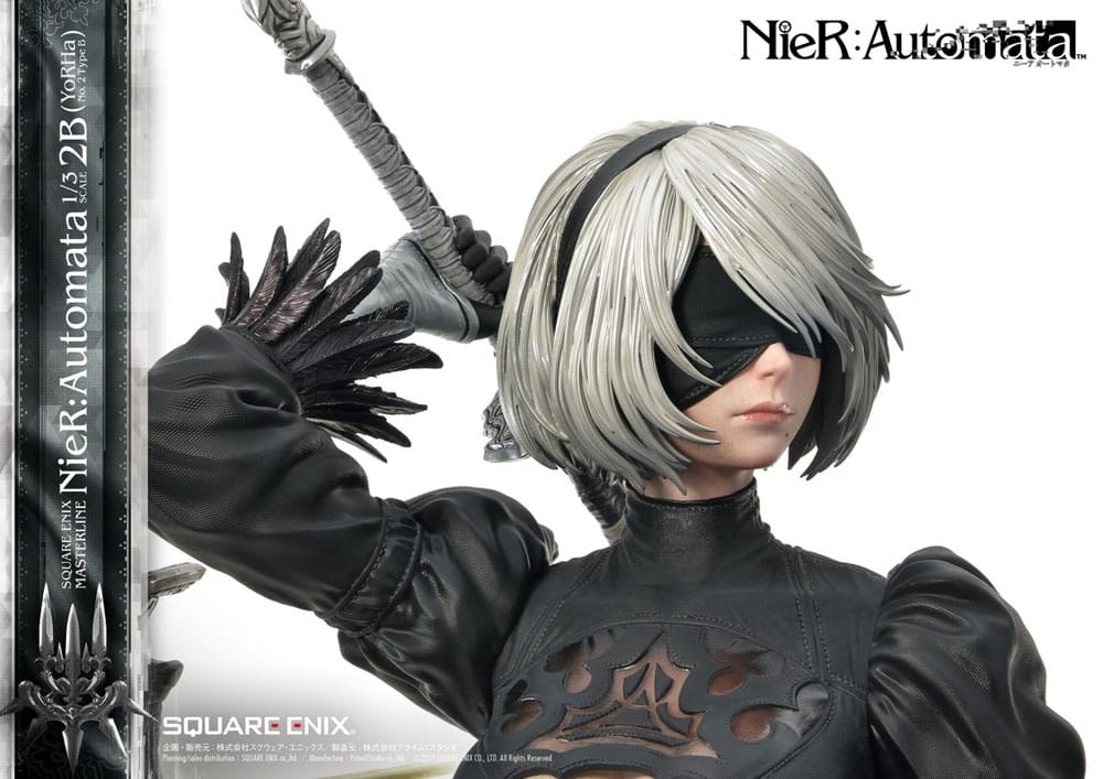 Nier Automata Tableau À Rouler I Kakemono En Tissu I Poster 100 X 40 Cm