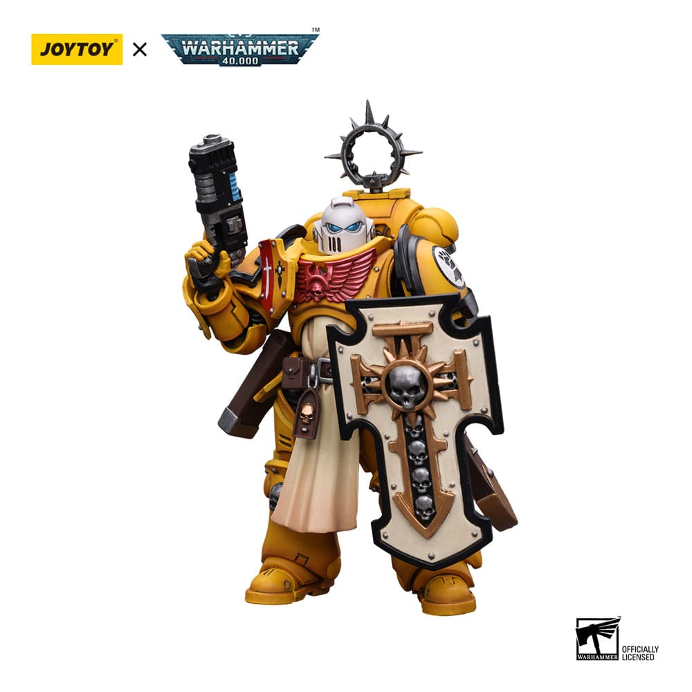 Warhammer 40k Action Figure 1/18 Primaris Space Marines Black Templars Bladeguard Veteran 12 Cm